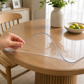 AimHave Rectangle Clear Table & Floor Protector 36 x 54 inch – Waterproof Heavy Duty PVC Cover for Tables & Floors