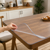 AimHave Rectangle Clear Table & Floor Protector 28 x 60 inch – Waterproof Heavy Duty PVC Cover for Tables & Floors