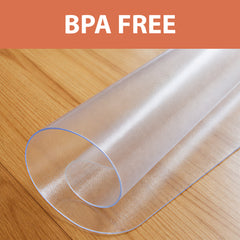 AimHave Rectangle Frosted Floor Protector – Waterproof Heavy Duty PVC Floor Mat for Laundry