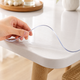 AimHave Rectangle Clear Table & Floor Protector 36 x 72 inch – Waterproof Heavy Duty PVC Cover for Tables & Floors