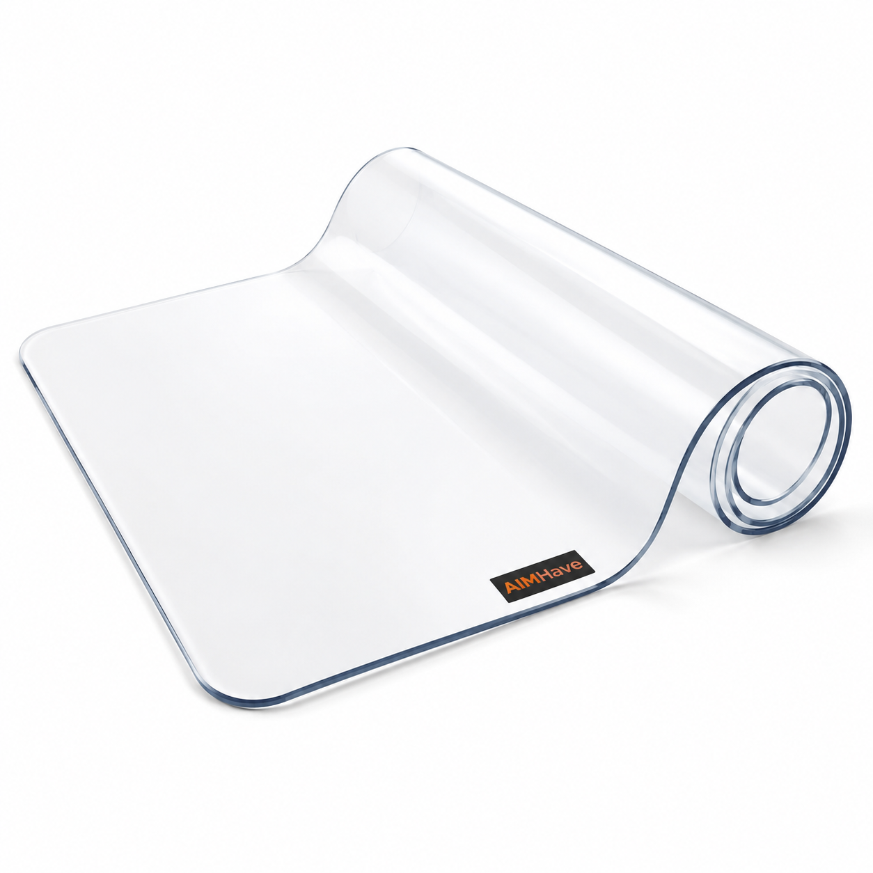 AIMHave clear PVC table protector mat in 1.5mm and 2mm thickness for dining tables