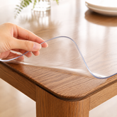 AimHave Rectangle Clear Table & Floor Protector 38 x 72 inch – Waterproof Heavy Duty PVC Cover for Tables & Floors