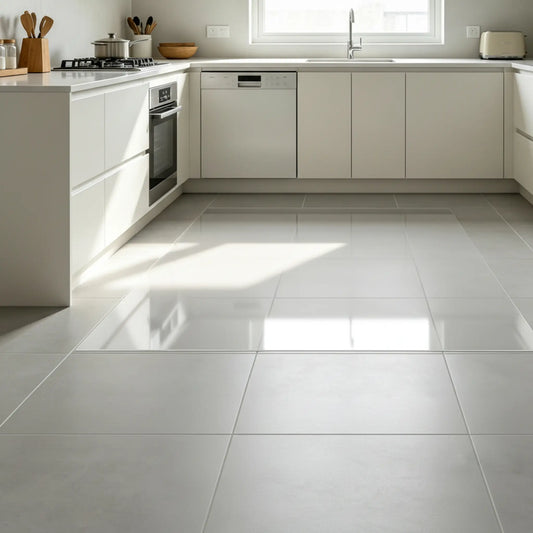 Crystal clear PVC kitchen mat, waterproof and oil-proof floor guard for under sinks and cooking areas.