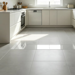 Crystal clear PVC kitchen mat, waterproof and oil-proof floor guard for under sinks and cooking areas.