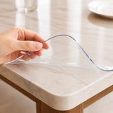 AimHave Rechteckige Tisch- & Bodenschutzfolie 40 x 40 Zoll – Wasserdichte strapazierfähige PVC-Abdeckung für Tische & Böden