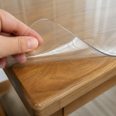 AimHave Rectangle Clear Table & Floor Protector 30 x 48 inch – Waterproof Heavy Duty PVC Cover for Tables & Floors