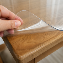 AimHave Rectangle Clear Table & Floor Protector 30 x 48 inch – Waterproof Heavy Duty PVC Cover for Tables & Floors