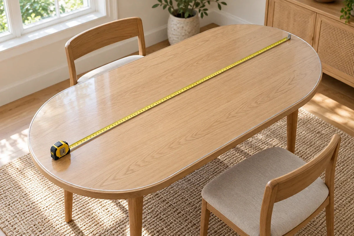 How to Measure an Odd-Shaped Table for a Custom Table Protector