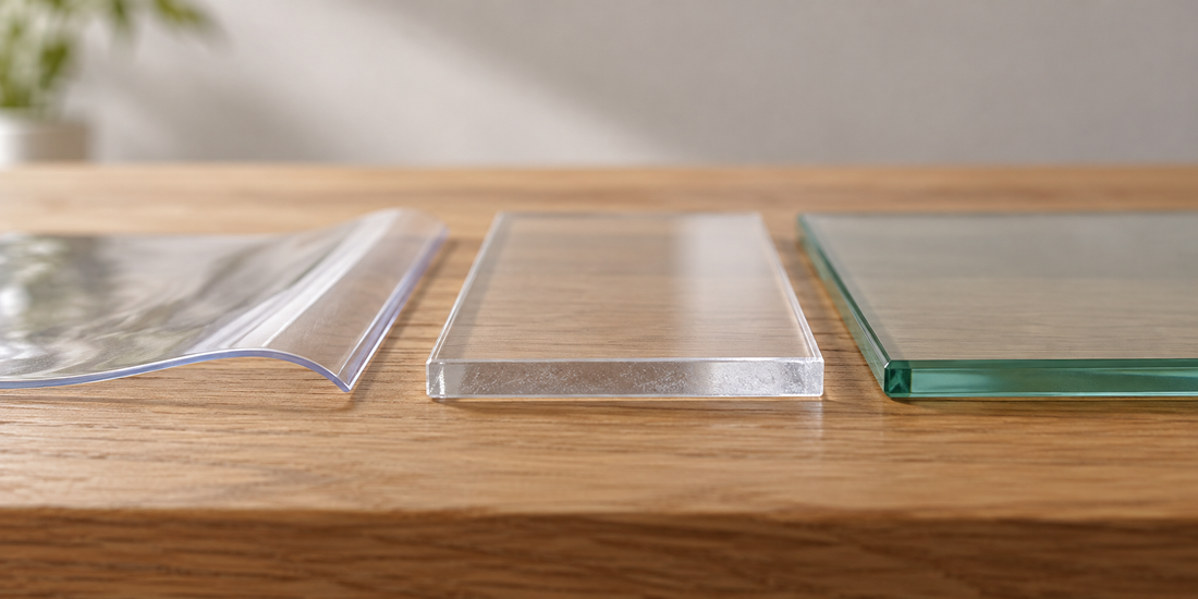 PVC vs Acrylic vs Glass Table Protector: Which Is Better?