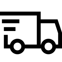Fast shipping truck icon for AimHave US-based fulfillment and delivery information.