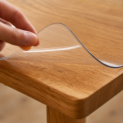 AimHave Rectangle Clear Table & Floor Protector 24 x 108 inch – Waterproof Heavy Duty PVC Cover for Tables & Floors
